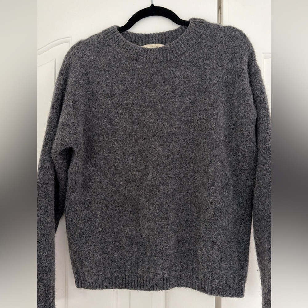 Sézane Amiel sweater, gray, size small, EUC